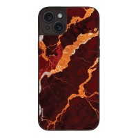 Θήκη Sonique Marble Series για Apple iPhone 15 Plus Κόκκινο