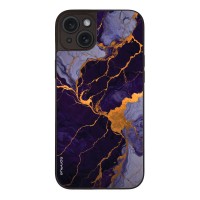 Θήκη Sonique Marble Series για Apple iPhone 15 Plus Μωβ