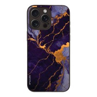 Θήκη Sonique Marble Series για Apple iPhone 15 Pro Max Μωβ
