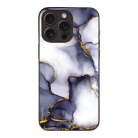 Θήκη Sonique Marble Series για Apple iPhone 15 Pro Max Μωβ Γκρι