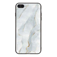 Θήκη Sonique Marble Series για Apple iPhone 7 Plus / iPhone 8 Plus Λευκό 01