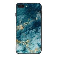 Θήκη Sonique Marble Series για Apple iPhone 7 Plus / iPhone 8 Plus Μπλε