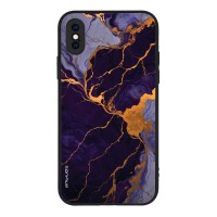 Θήκη Sonique Marble Series για Apple iPhone X / iPhone XS Μωβ
