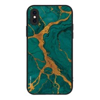Θήκη Sonique Marble Series για Apple iPhone X / iPhone XS Πράσινο