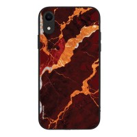 Θήκη Sonique Marble Series για Apple iPhone XR Κόκκινο