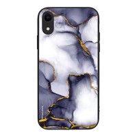 Θήκη Sonique Marble Series για Apple iPhone XR Μωβ Γκρι