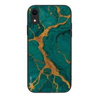 Θήκη Sonique Marble Series για Apple iPhone XR Πράσινο