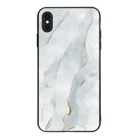 Θήκη Sonique Marble Series για Apple iPhone XS MAX Λευκό 01