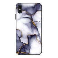 Θήκη Sonique Marble Series για Apple iPhone XS MAX Μωβ Γκρι