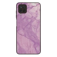 Θήκη Sonique Marble Series για Samsung Galaxy A12 Βιολετί
