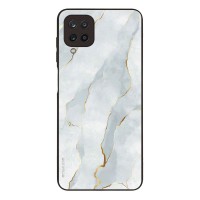 Θήκη Sonique Marble Series για Samsung Galaxy A12 Λευκό 01