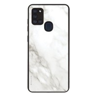 Θήκη Sonique Marble Series για Samsung Galaxy A21s Λευκό