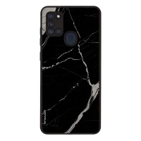 Θήκη Sonique Marble Series για Samsung Galaxy A21s Μαύρο