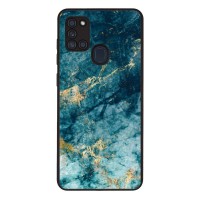 Θήκη Sonique Marble Series για Samsung Galaxy A21s Μπλε