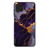 Θήκη Sonique Marble Series για Samsung Galaxy A22 4G / Galaxy M32 4G / Galaxy M22 4G Μωβ