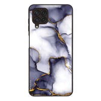 Θήκη Sonique Marble Series για Samsung Galaxy A22 4G / Galaxy M32 4G / Galaxy M22 4G Μωβ Γκρι