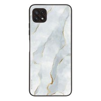 Θήκη Sonique Marble Series για Samsung Galaxy A22 5G Λευκό 01