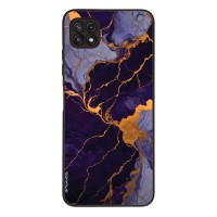 Θήκη Sonique Marble Series για Samsung Galaxy A22 5G Μωβ