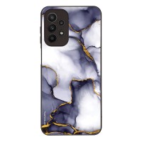 Θήκη Sonique Marble Series για Samsung Galaxy A23 5G / Galaxy A23 4G Μωβ Γκρι