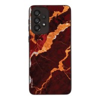 Θήκη Sonique Marble Series για Samsung Galaxy A33 5G Κόκκινο