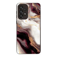 Θήκη Sonique Marble Series για Samsung Galaxy A33 5G Μπορντώ