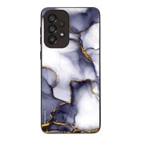 Θήκη Sonique Marble Series για Samsung Galaxy A33 5G Μωβ Γκρι