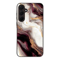 Θήκη Sonique Marble Series για Samsung Galaxy A35 5G Μπορντώ