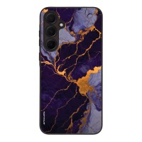 Θήκη Sonique Marble Series για Samsung Galaxy A35 5G Μωβ