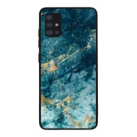 Θήκη Sonique Marble Series για Samsung Galaxy A51 Μπλε