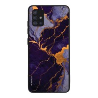 Θήκη Sonique Marble Series για Samsung Galaxy A51 Μωβ
