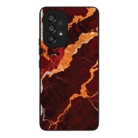 Θήκη Sonique Marble Series για Samsung Galaxy A53 5G Κόκκινο