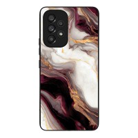 Θήκη Sonique Marble Series για Samsung Galaxy A53 5G Μπορντώ