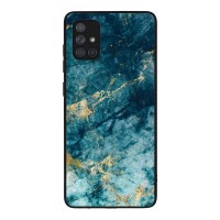 Θήκη Sonique Marble Series για Samsung Galaxy A71 Μπλε
