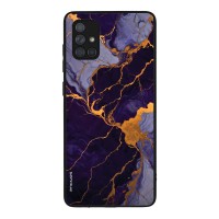 Θήκη Sonique Marble Series για Samsung Galaxy A71 Μωβ