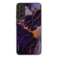 Θήκη Sonique Marble Series για Samsung Galaxy S21 Μωβ
