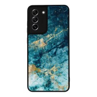 Θήκη Sonique Marble Series για Samsung Galaxy S21 FE Μπλε