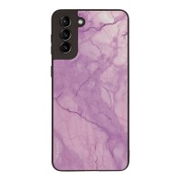 Θήκη Sonique Marble Series για Samsung Galaxy S21 Plus Βιολετί
