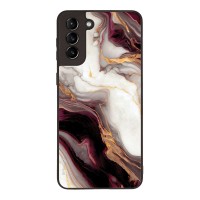 Θήκη Sonique Marble Series για Samsung Galaxy S21 Plus Μπορντώ