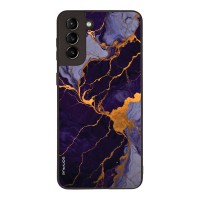 Θήκη Sonique Marble Series για Samsung Galaxy S21 Plus Μωβ