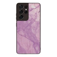 Θήκη Sonique Marble Series για Samsung Galaxy S21 Ultra Βιολετί
