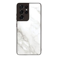 Θήκη Sonique Marble Series για Samsung Galaxy S21 Ultra Λευκό