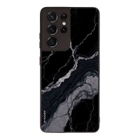 Θήκη Sonique Marble Series για Samsung Galaxy S21 Ultra Μαύρο 02