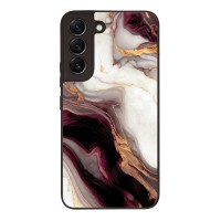 Θήκη Sonique Marble Series για Samsung Galaxy S22 Μπορντώ