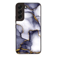 Θήκη Sonique Marble Series για Samsung Galaxy S22 Μωβ Γκρι