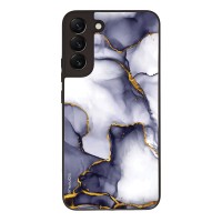 Θήκη Sonique Marble Series για Samsung Galaxy S22 Plus Μωβ Γκρι