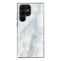 Θήκη Sonique Marble Series για Samsung Galaxy S22 Ultra Λευκό 01