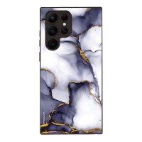 Θήκη Sonique Marble Series για Samsung Galaxy S22 Ultra Μωβ Γκρι