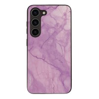 Θήκη Sonique Marble Series για Samsung Galaxy S23 Βιολετί