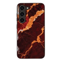 Θήκη Sonique Marble Series για Samsung Galaxy S23 Κόκκινο