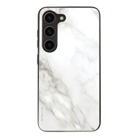 Θήκη Sonique Marble Series για Samsung Galaxy S23 Λευκό